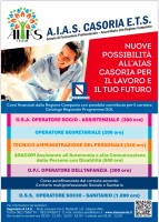 AIAS CASORIA, ECCO I CORSI DI FORMAZIONE CON RIMBORSO PER I CORSISTI: AL VIA LE ISCRIZIONI